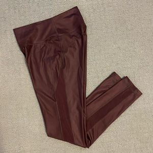 Adidas by Stella McCartney Burgundy Leggings